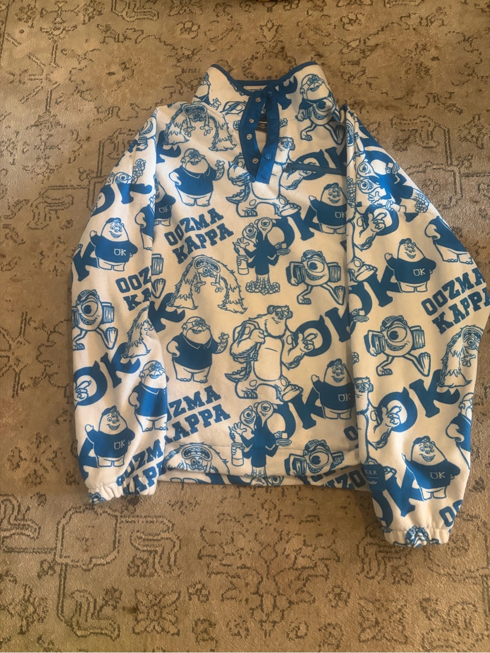 Monsters ink pullover jacket